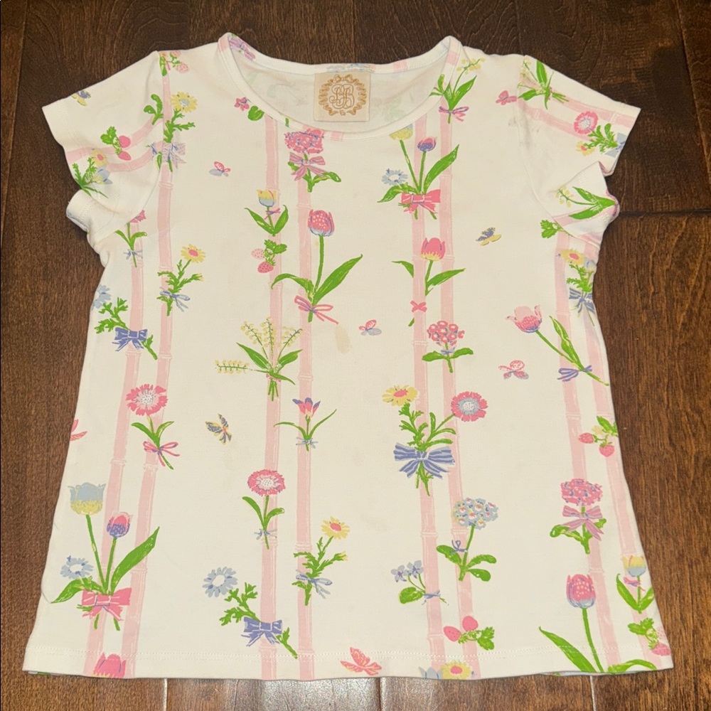 TBBC Plain Jayne Play Shirt - Barbados Bamboo - 8 fits like a 7